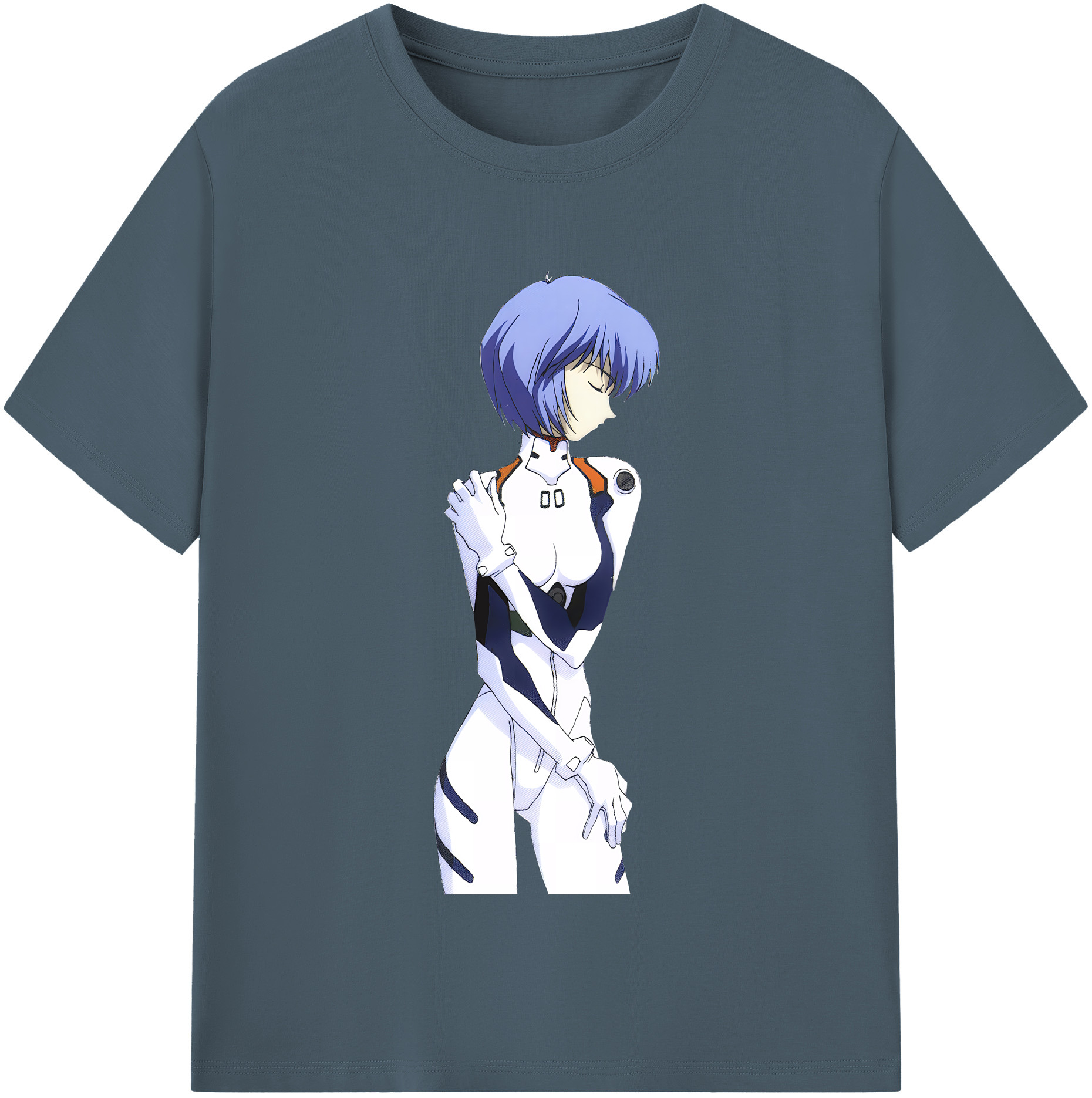 （画像用） EVA 新世紀エヴァンゲリオン 綿100％半袖Tシャツ（フロントプリント）